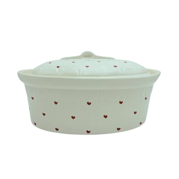 Terrine ovale blanc hertzele – Image 2