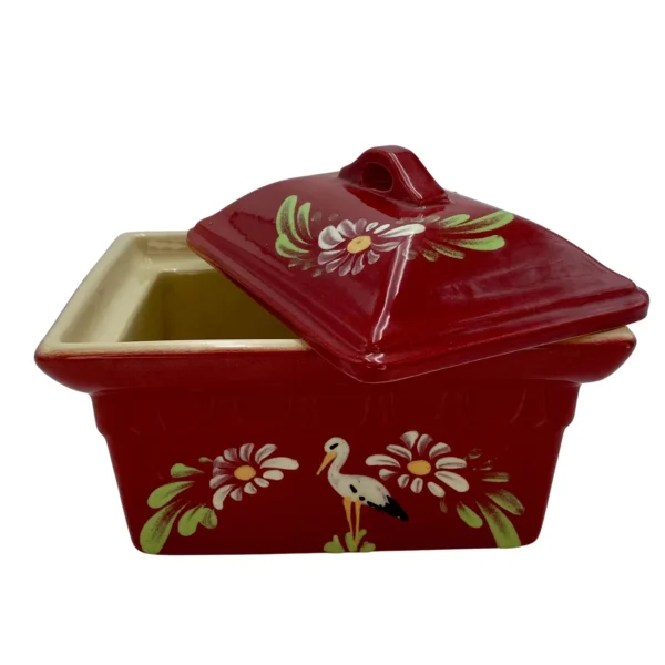 Terrine rectangulaire cerise cigogne – Image 2