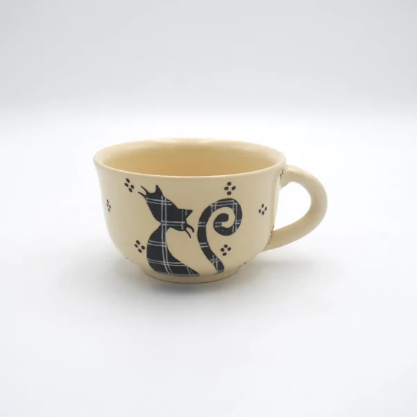 Tasse jumbo chat noir