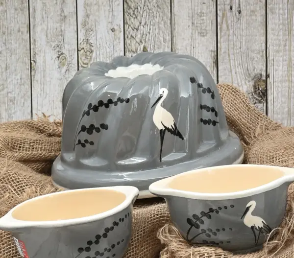 Kougelhopf gris cigogne épis