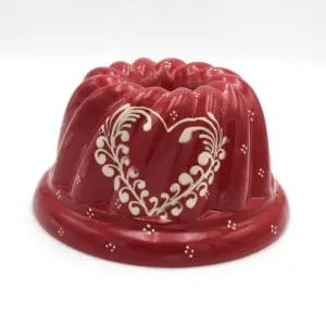 Kougelhopf cerise cœur frise