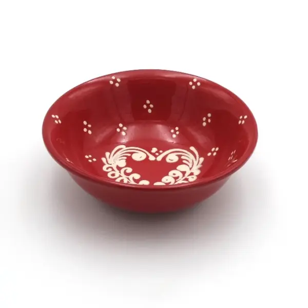 Saladier bas cerise cœur frise – Image 2