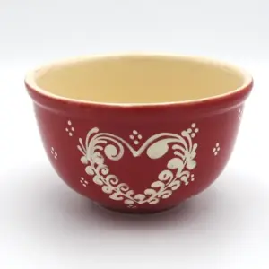 Saladier cerise cœur frise