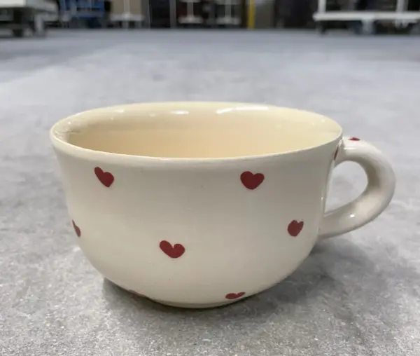 Tasse jumbo blanc hertzele