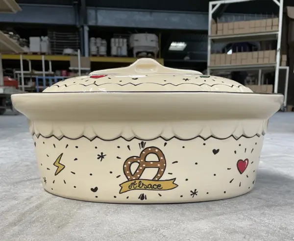 Terrine ovale alt schùle