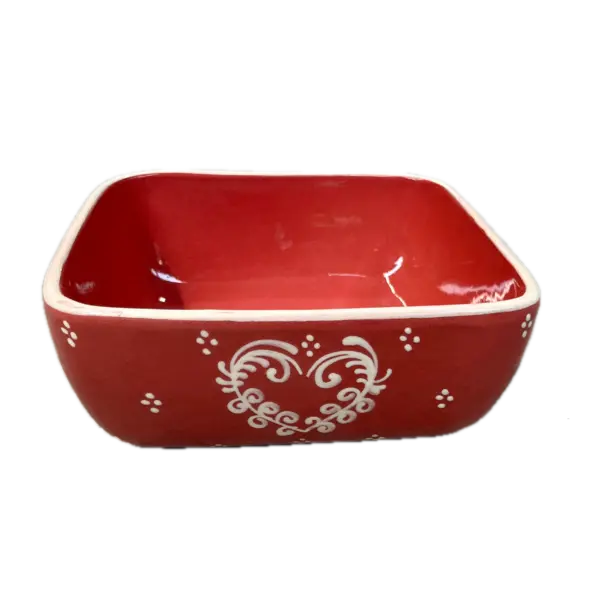 Saladier carré cerise cœur frise – Image 2