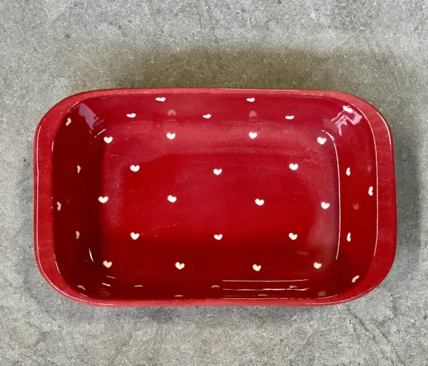 Plat rectangulaire cerise hertzele