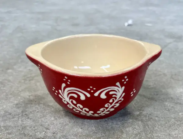 Bol à oreilles cerise cœur frise